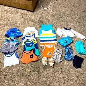 3-6 month baby boys summer lot
